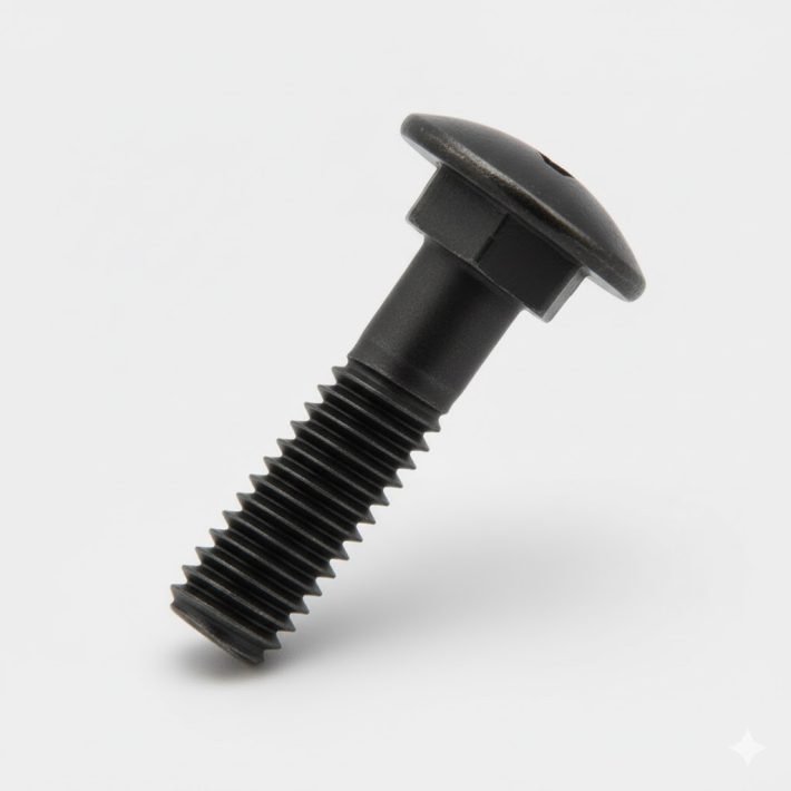 PERNO COCHE NEGRO 1/4 X 1.1/2